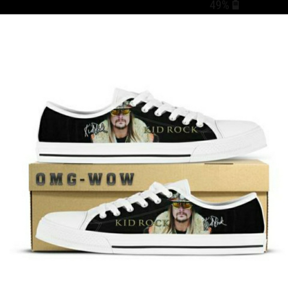 KID ROCK SNEAKERS SIZE 9